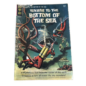 Gold Key Comics, Voyage to the Bottom of the Sea #2 / 1965 Good VTG